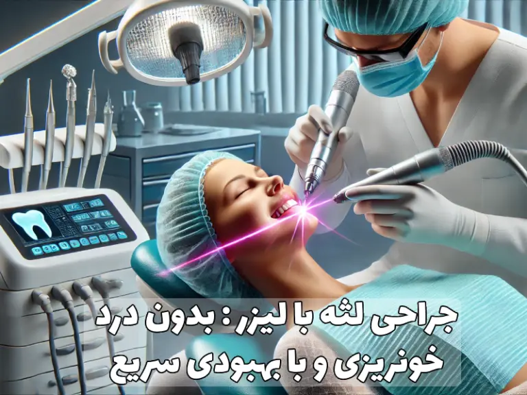 جراحی لثه با لیزر